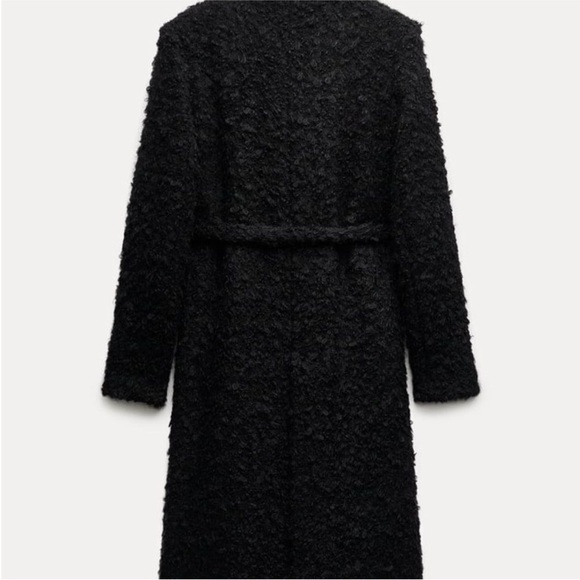 ZARA MANTECO 82% WOOL BOUCLE COAT ZW COLLECTION - Picture 7 of 9